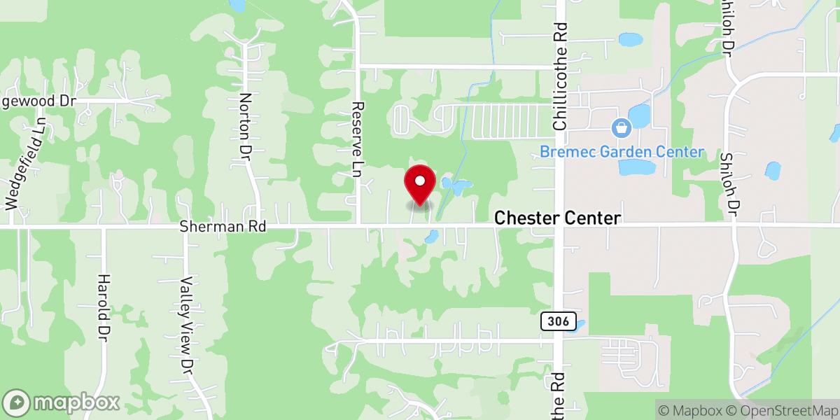 Map showing location of Ministry in Mission