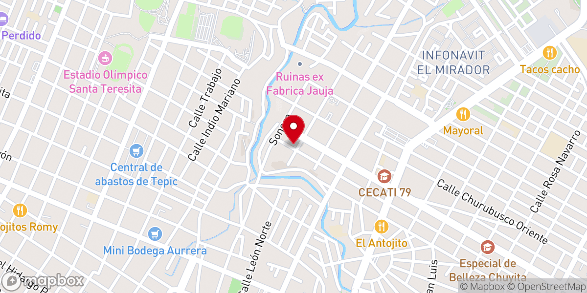 Map showing location of IGLESIA de Dios de LA Profecia