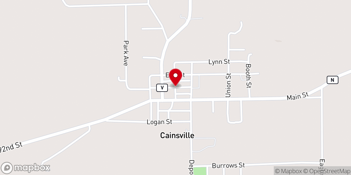 Map showing location of Methodist Church Annex