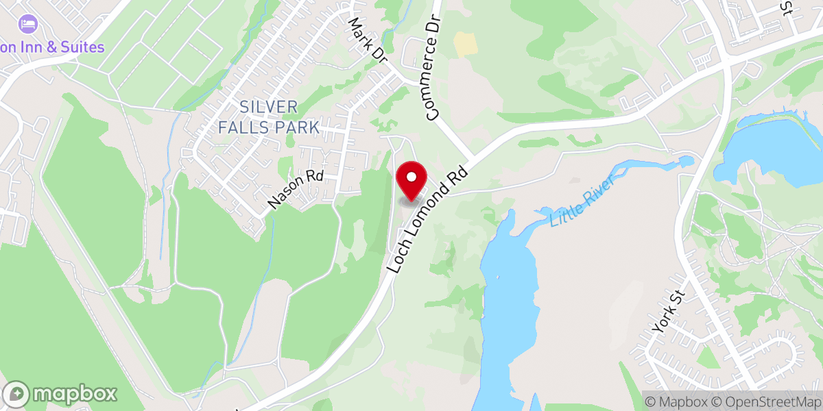 Map showing location of RCCG Pavilion of Redemption