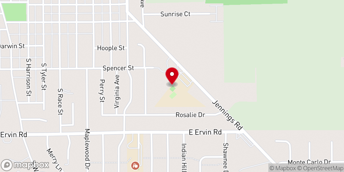Map showing location of St. Mary of the Assumption Catholic Church