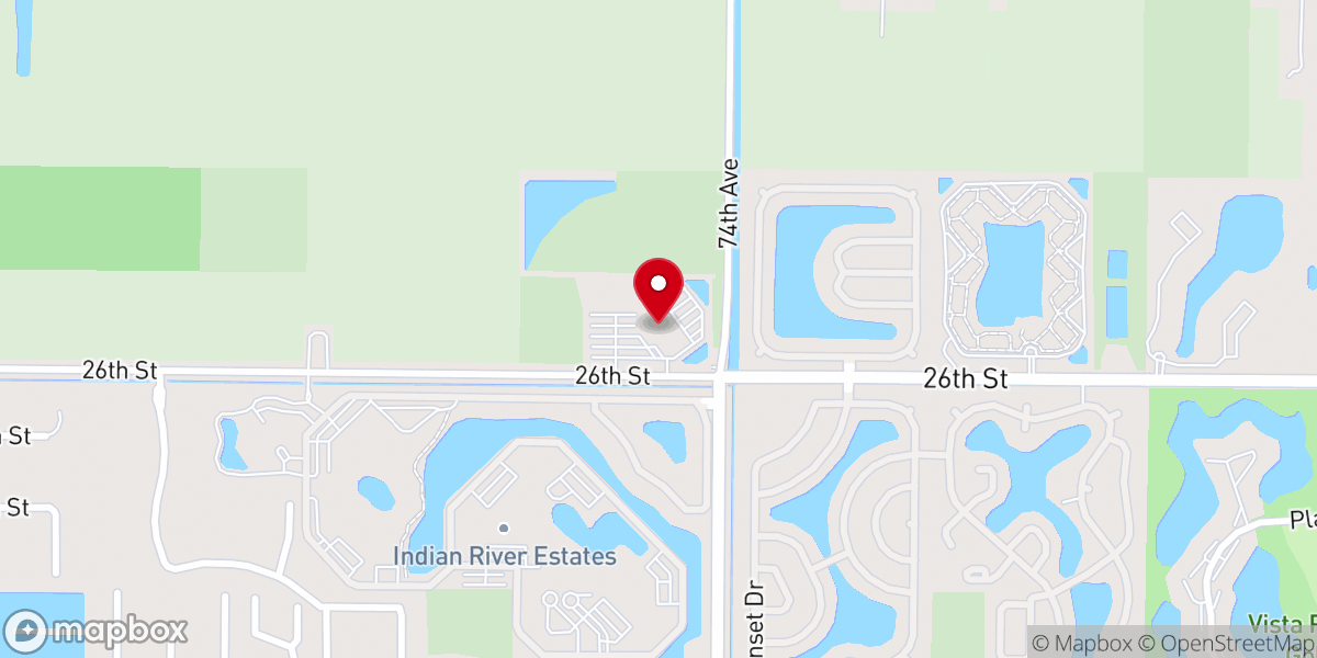 Map showing location of Saint John of the Cross Catholic Church
