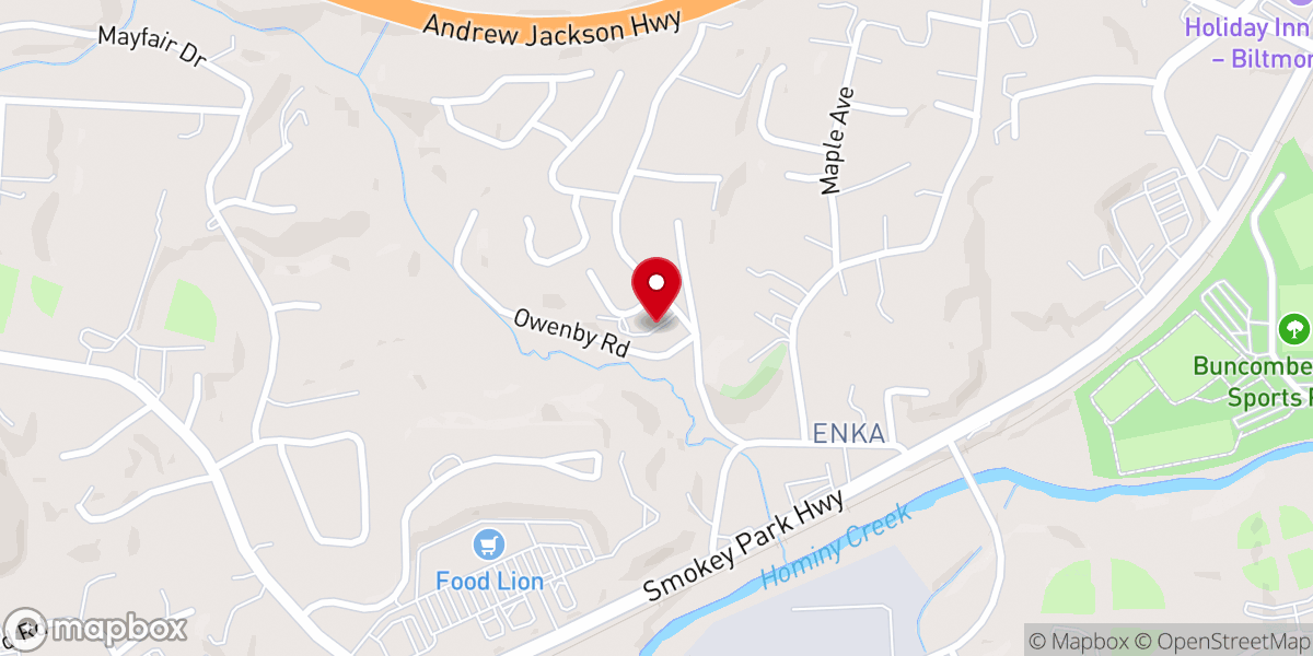 Map showing location of Church St