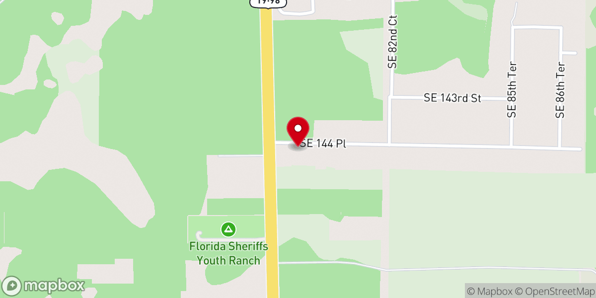 Map showing location of Apostolic Lighthouse Church