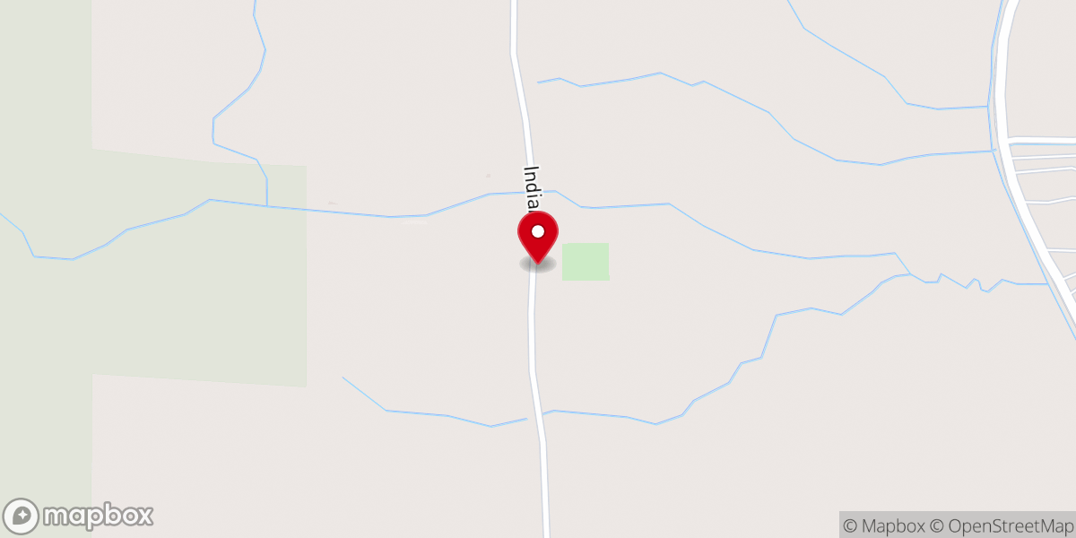Map showing location of Saint Mary Catholic Church at Burt Lake, Brutus