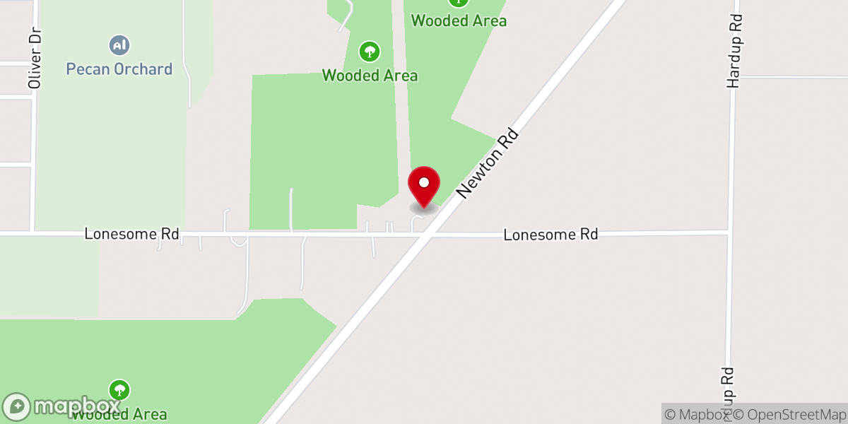 Map showing location of First Faith Missionary Baptist Church