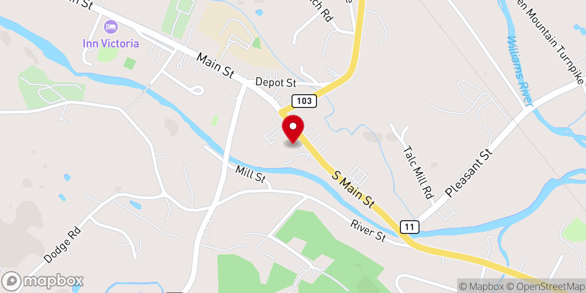 Map showing location of St. Joseph the Worker Catholic Church