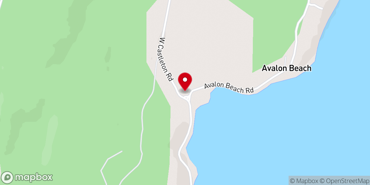 Map showing location of Saint Matthews Church