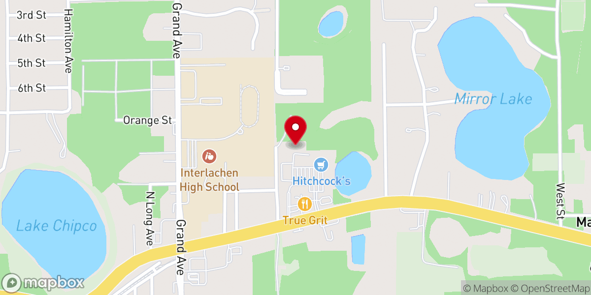 Map showing location of Mason Chapel