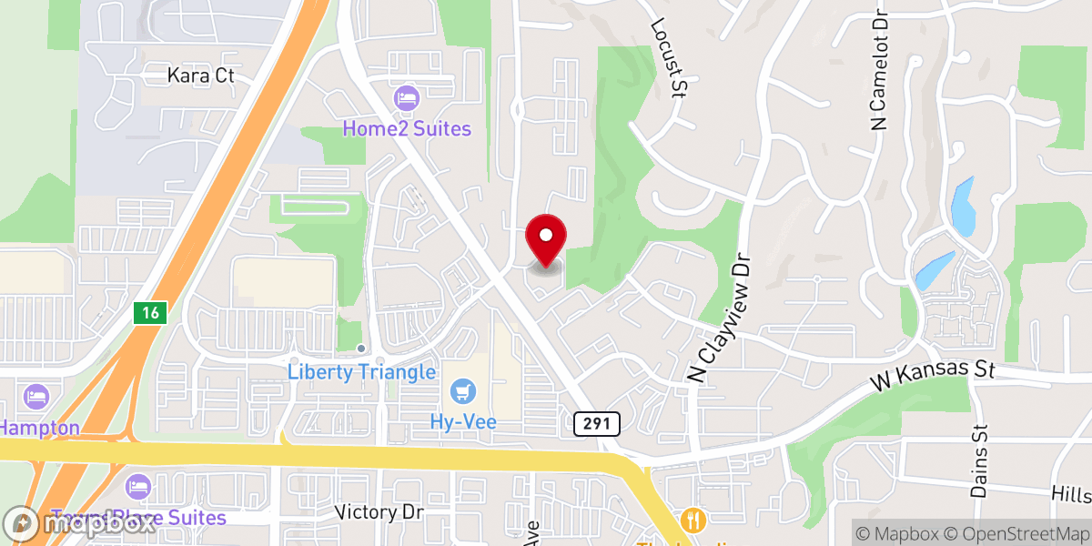 Map showing location of Relevant Church