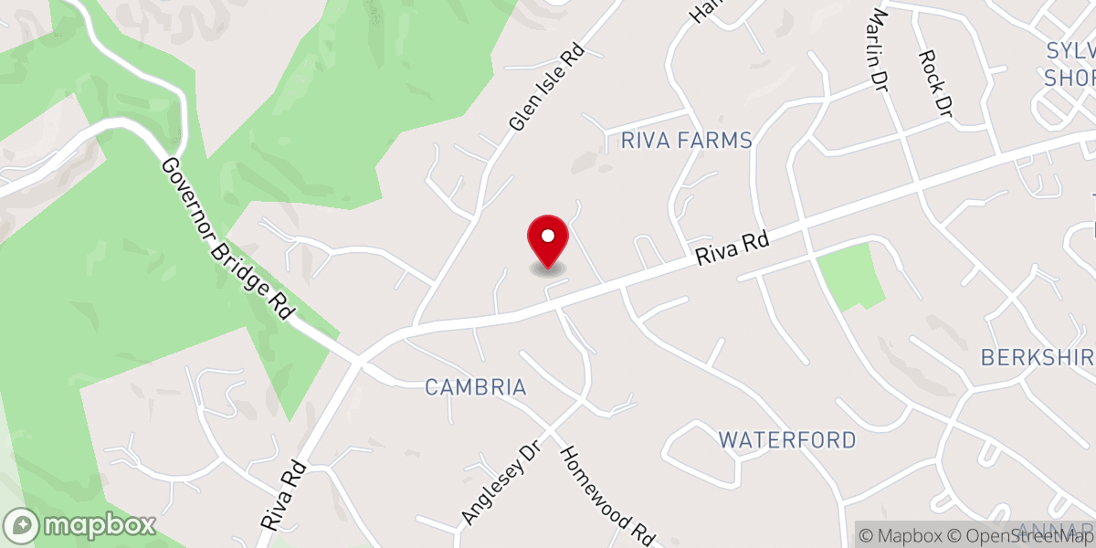 Map showing location of Calvary Community Church-Riva
