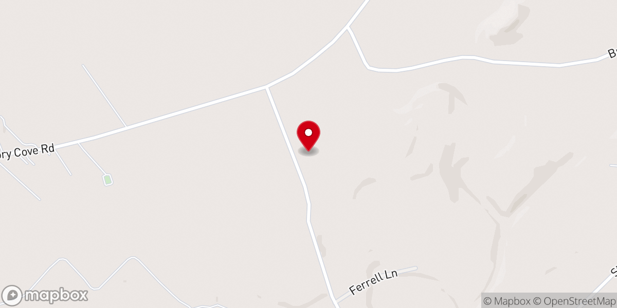 Map showing location of Meadow View Church