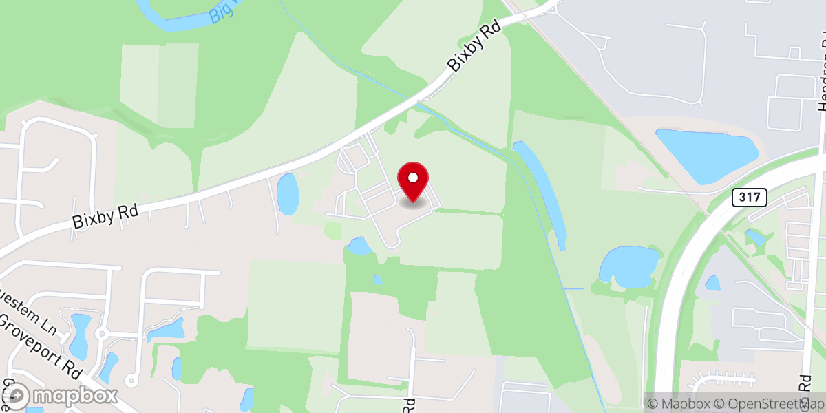 Map showing location of Madison Christian Church
