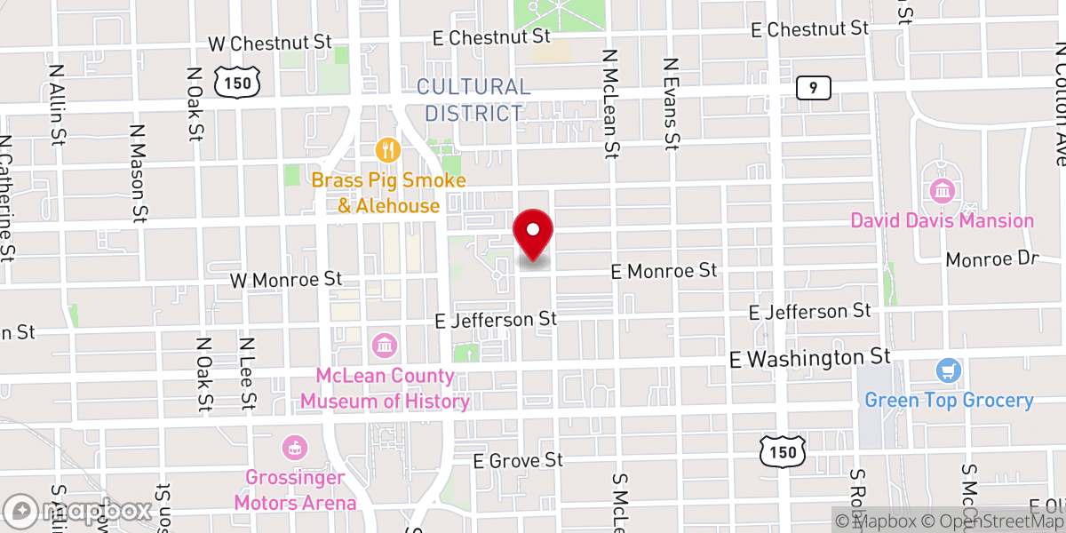 Map showing location of House of Prayer 6 Apostolic