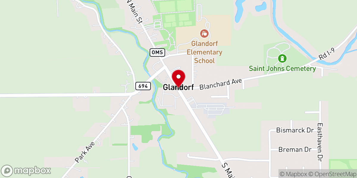 Map showing location of Holy Family Communications Inc