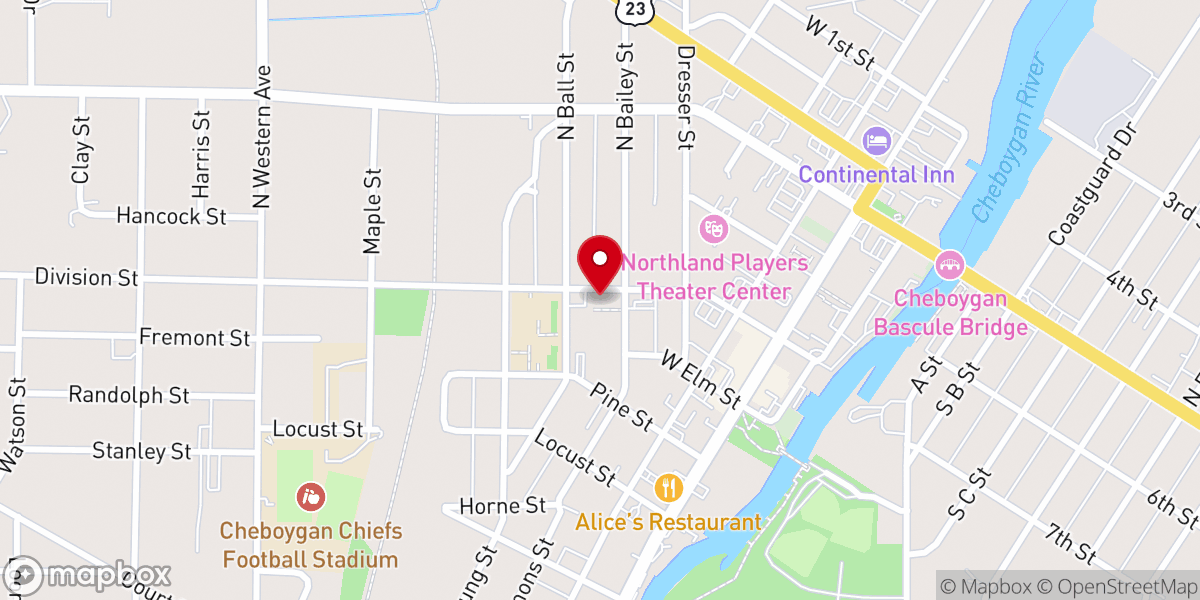 Map showing location of St. Charles Borromeo Latin Mass Church
