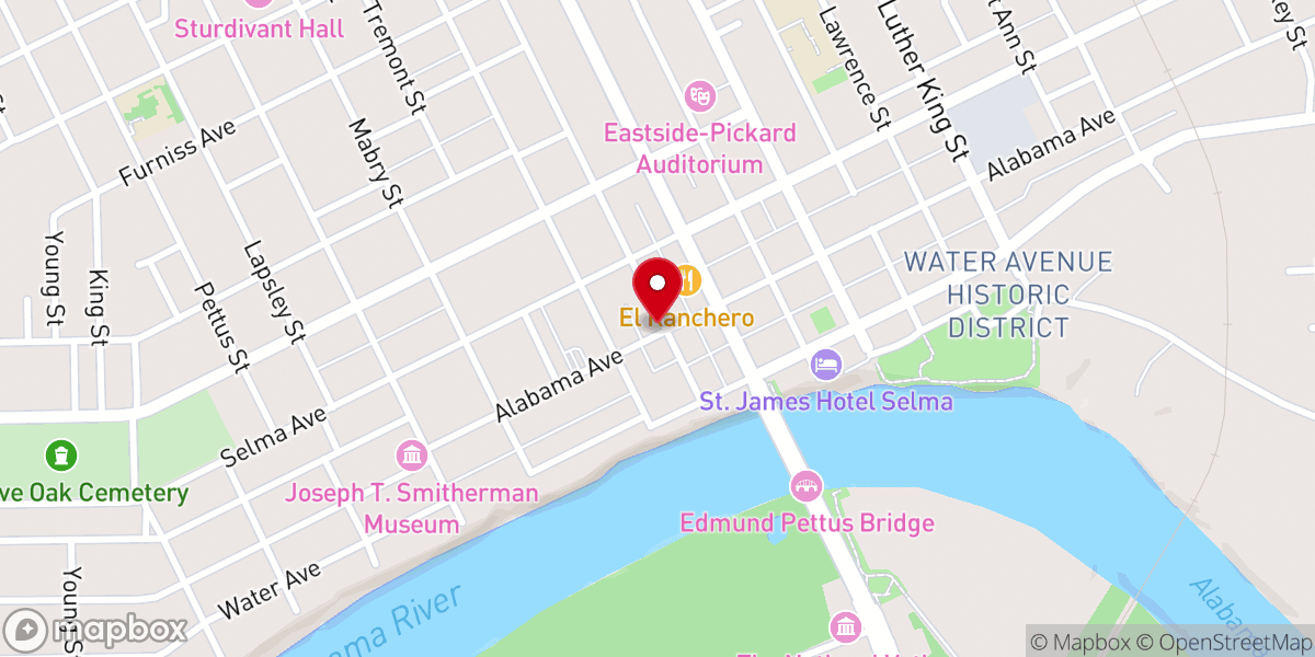 Map showing location of St Pauls Building Endowment Trust