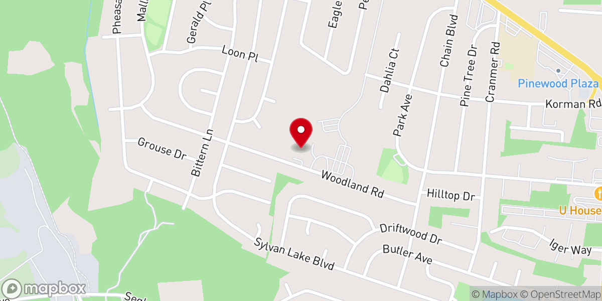 Map showing location of Parish Office