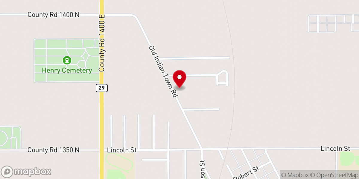 Map showing location of New Life Community Church