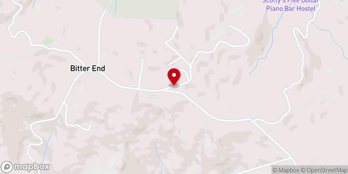 Map showing location of Sunrise View Church