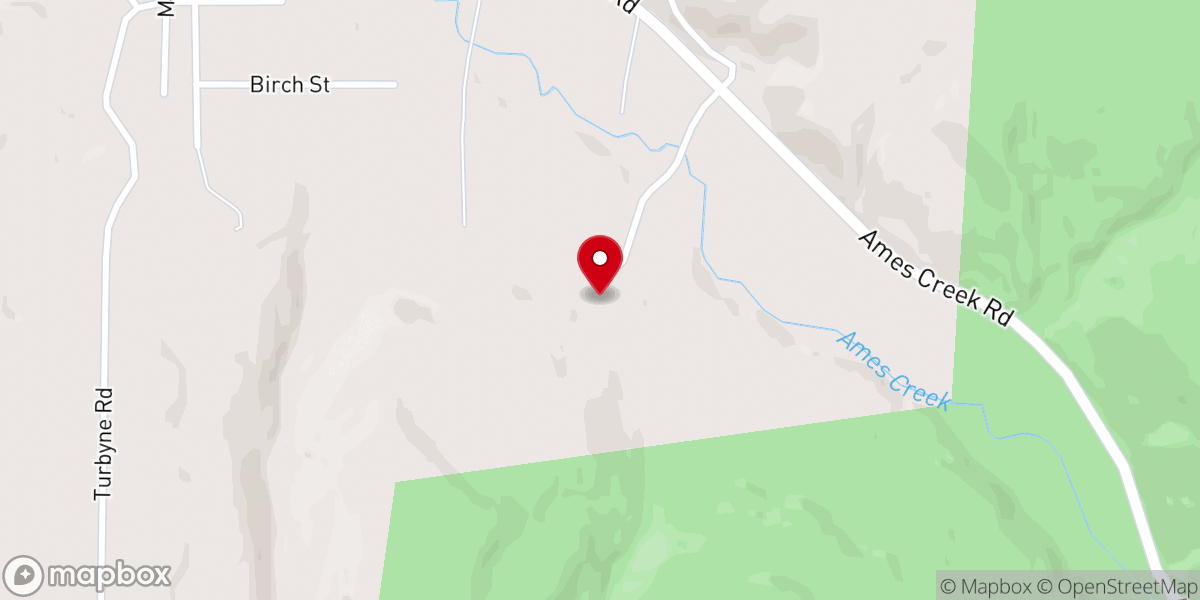 Map showing location of Community Chapel