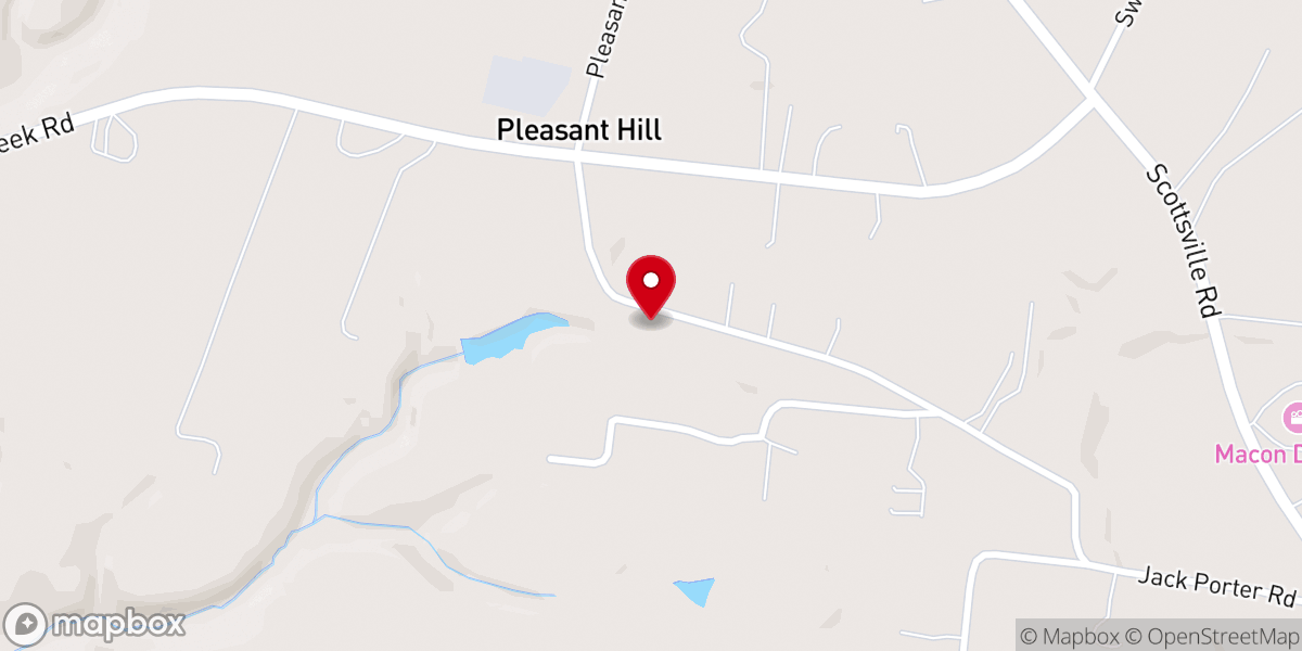 Map showing location of Walton Chapel Church of Christ