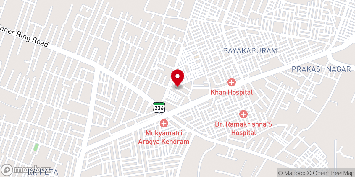 Map showing location of Sion Assembly Church (SAC Ministries)