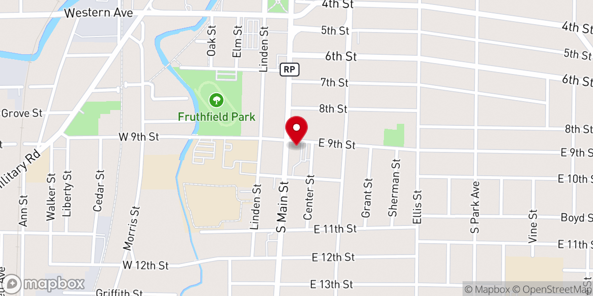 Map showing location of Church of Our Saviour, Evangelical Lutheran (ELCA)