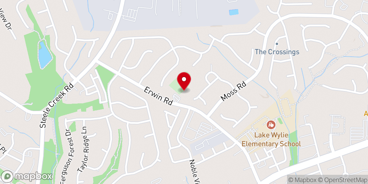 Map showing location of McClintock Church