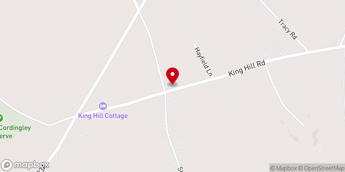 Map showing location of Old St. Andrew's Church