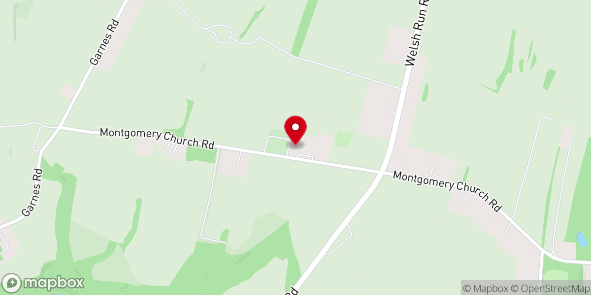 Map showing location of Mongomery Brethern In Christ Church