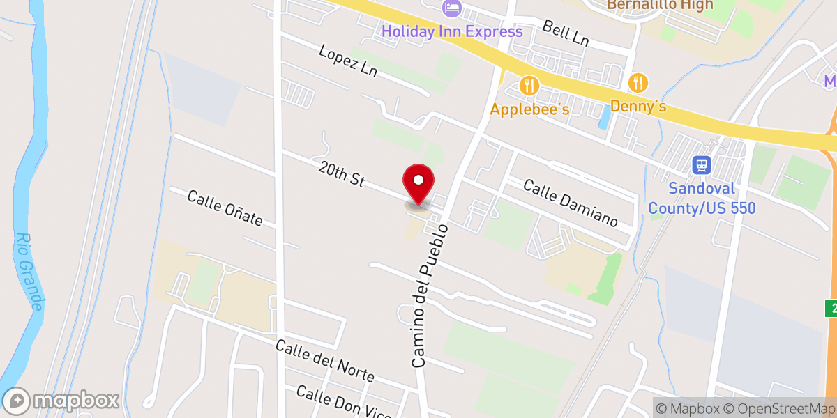 Map showing location of St. Vincent de Paul Society