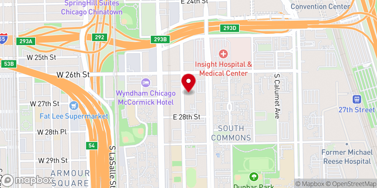 Map showing location of New Creation Church