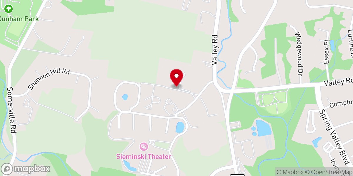 Map showing location of Day Camp Sunshine