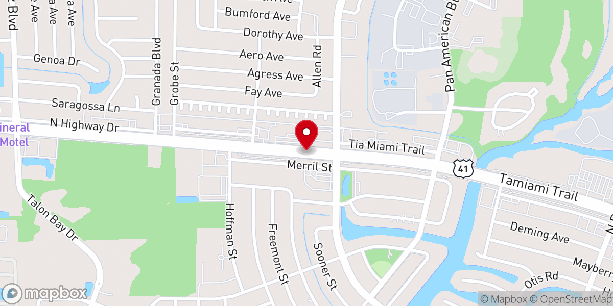 Map showing location of Oasis Church Ministries Incorporated