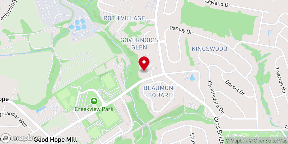 Map showing location of New Covenant Fellowship PCA