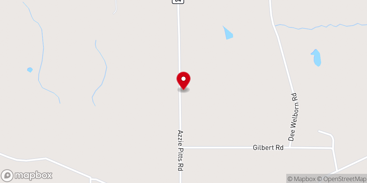Map showing location of Royal Valley M.B Church