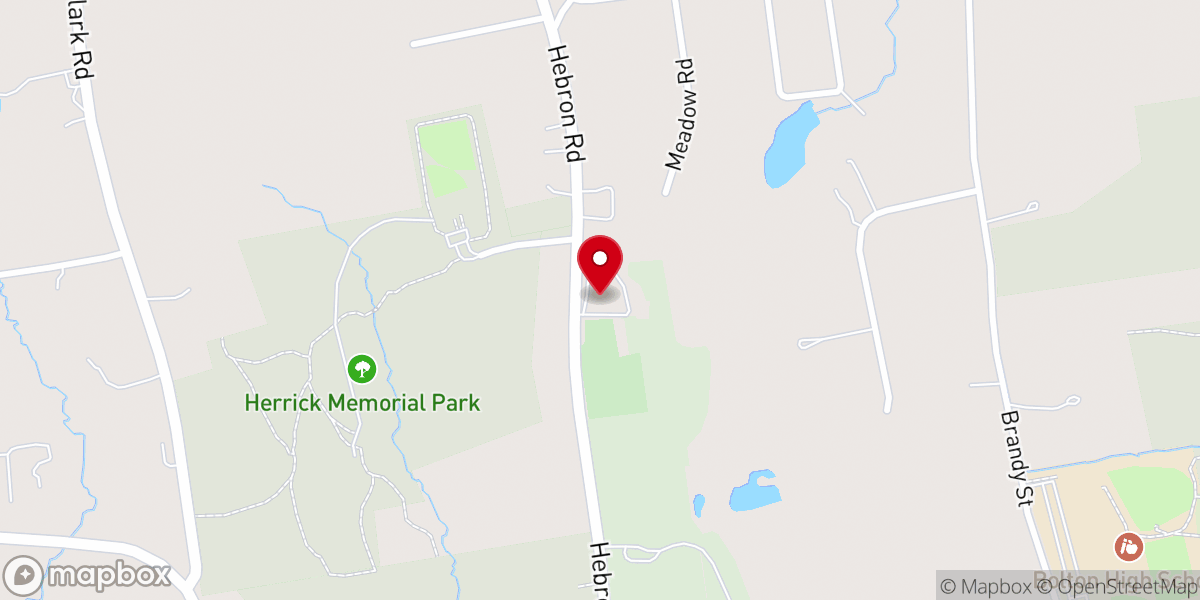 Map showing location of St Maurice Church