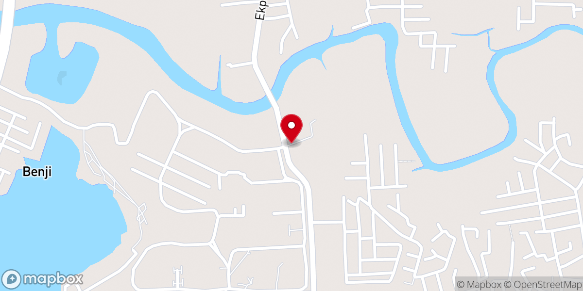 Map showing location of Christ Missionaries Crusaders Church,Ekpan ,H/Q
