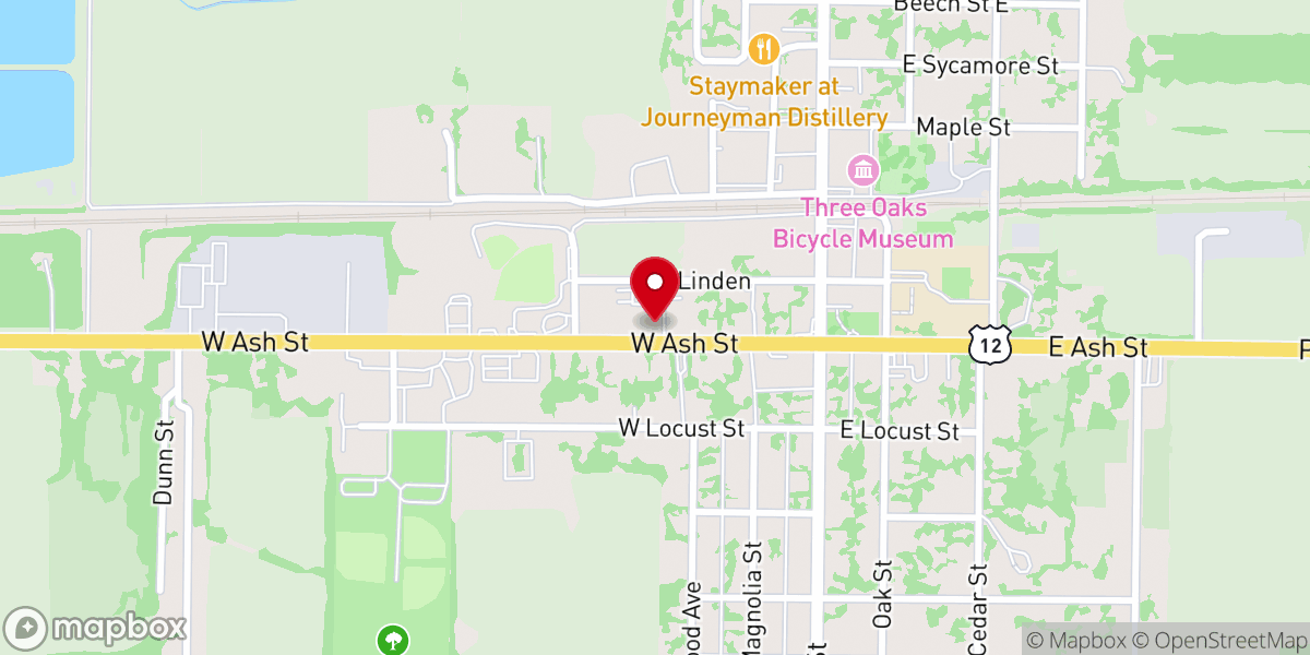 Map showing location of St Mary of the Assumption