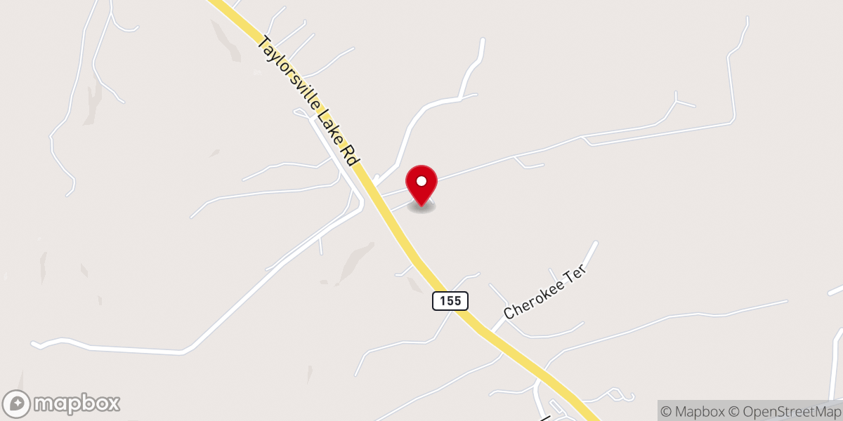 Map showing location of Redemption Hill Baptist Church