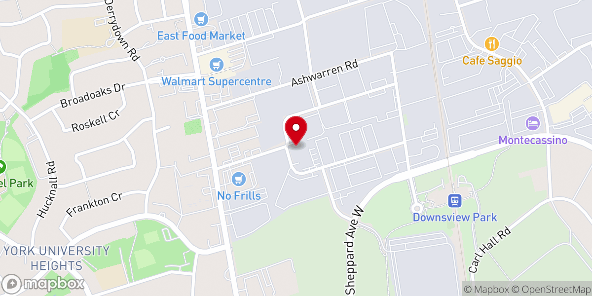 Map showing location of Spanish SDA Church