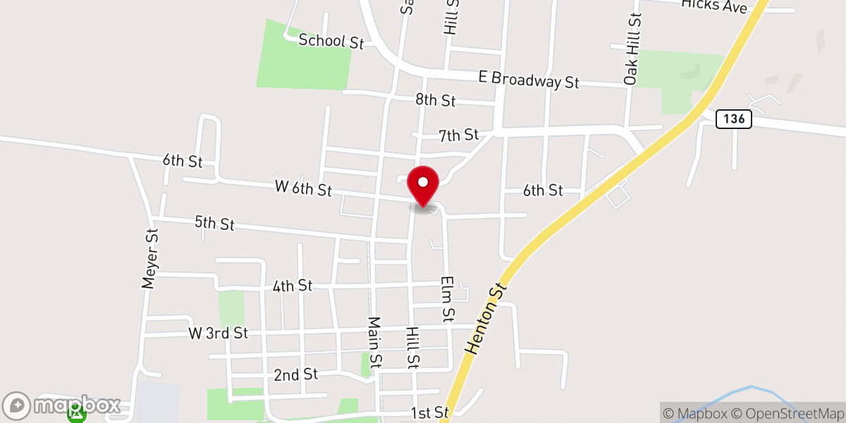 Map showing location of Saint Charles Borromeo Catholic Church