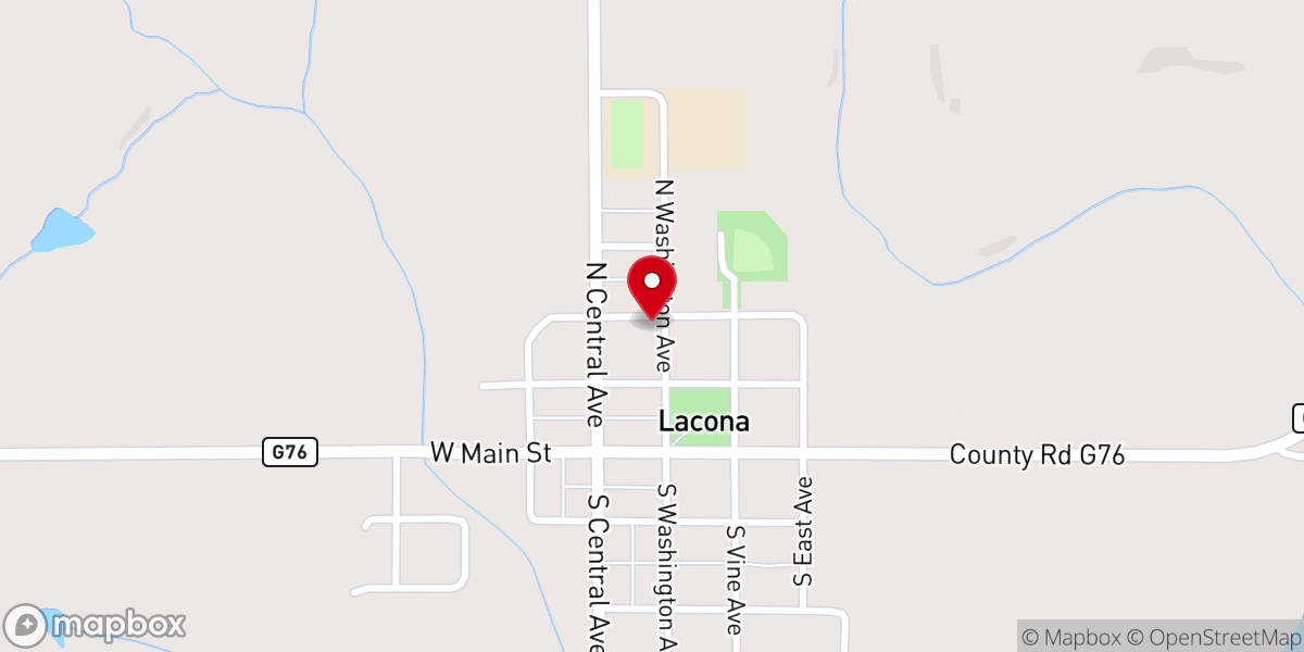 Map showing location of St Mary Catholic Church