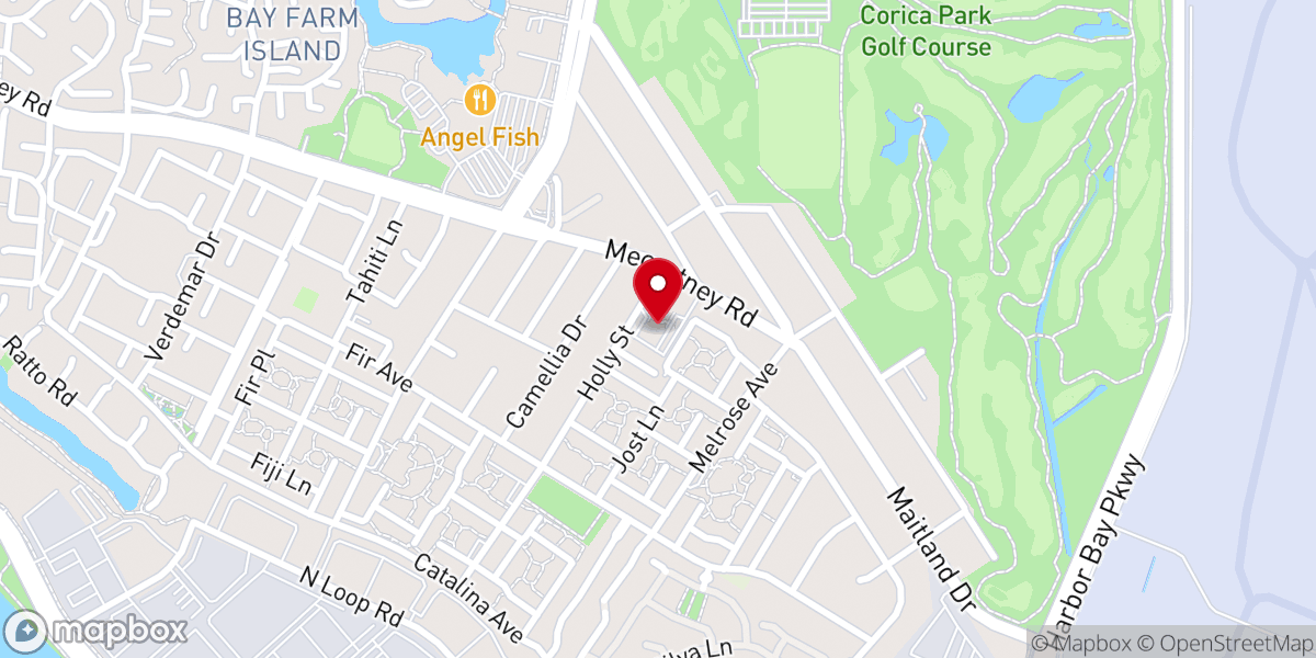 Map showing location of St Albert the Great