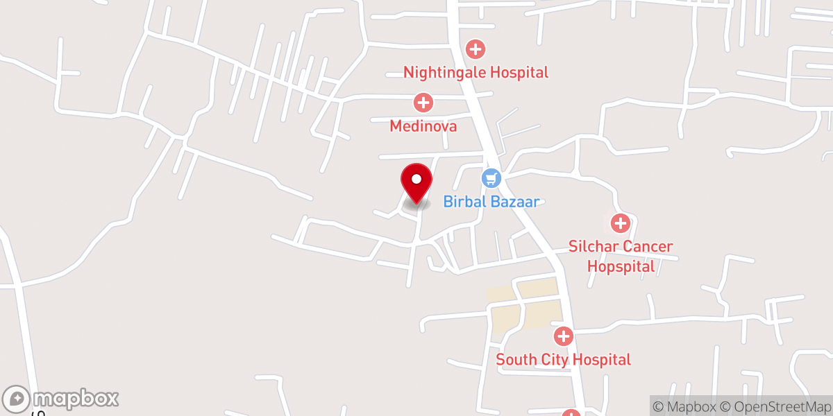 Map showing location of EFCI church, Meherpur, Kagaluang