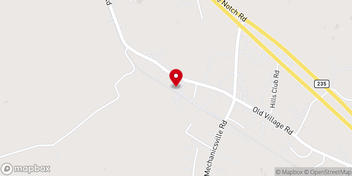 Map showing location of Immaculate Conception