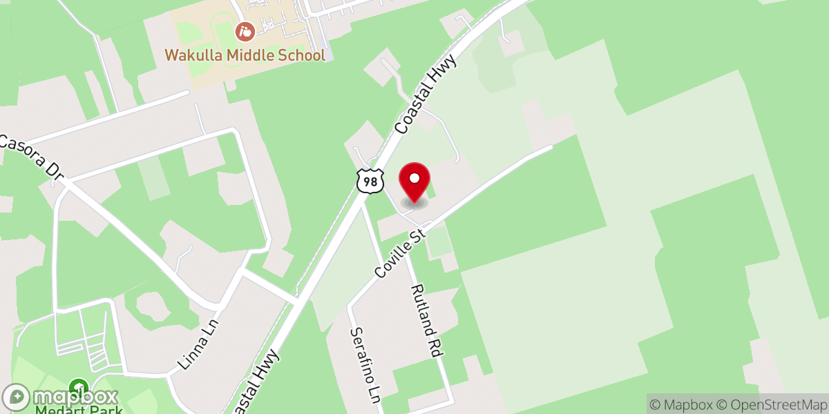 Map showing location of St Elizabeth Ann Seton Parish