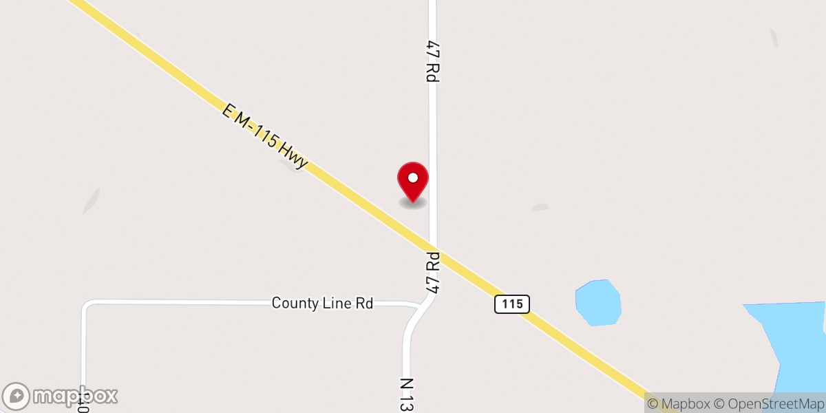 Map showing location of South Community United Methodist Church