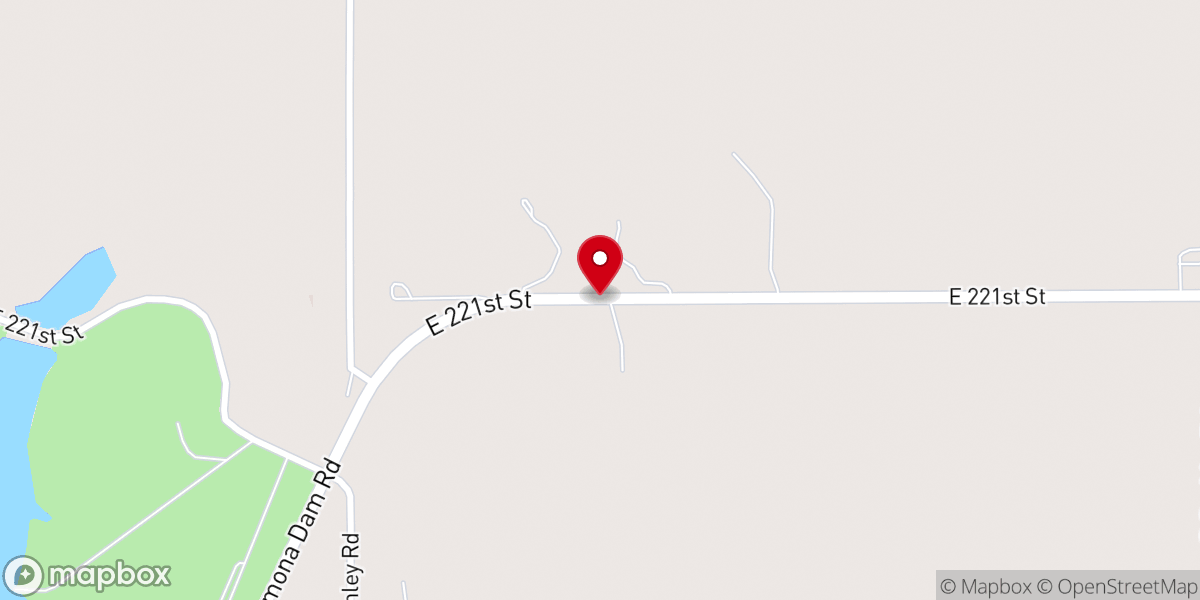 Map showing location of Michigan Valley Community Church